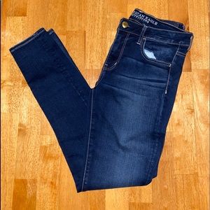 American Eagle Dark Wash Jeggings